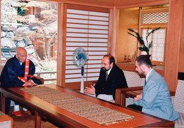 S patriarchou buddhistických klášterů na hoře Koja (Japonsko 1998)