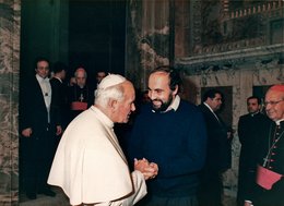 První setkání s Janem Pavlem II. (listopad 1989)