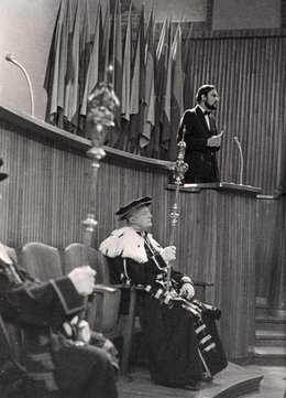 Projev při dokotrské promoci (1972)
