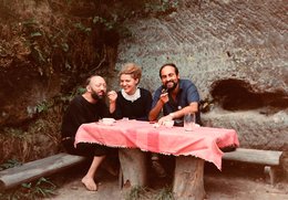 S Dr. Zdenkem Neubauerem a Dr. Scarlett Vasilukovou-Rešlovou (1983)