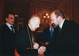 Předání ceny kardinála Königa ve Vídni (2003)