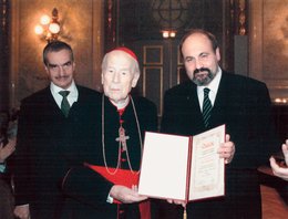 Předání ceny kardinála Königa ve Vídni (2003)